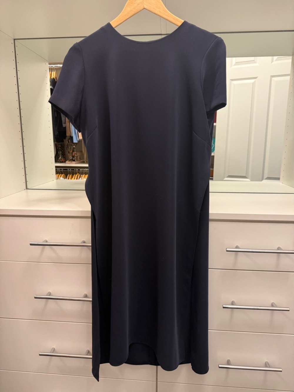 Polo by Ralph Lauren Navy Short-Sleeve long blouse